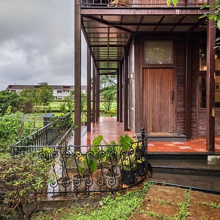 Saffronstays Boulevard Loghouse - A Wooden Chalet Amidst Nature Kārli Exterior foto